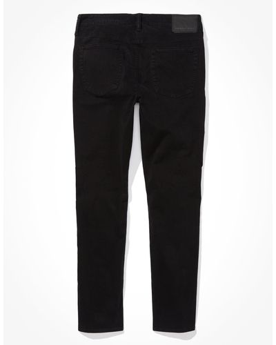American Eagle Outfitters Ae Flex Soft Twill Slim Pant - Black