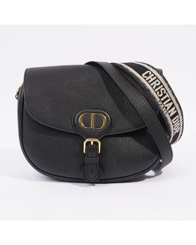 Dior Bobby Calfskin Leather Crossbody Bag - Black