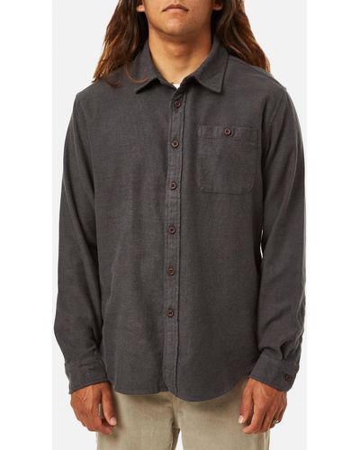 Katin Twiller Flannel Shirt - Gray