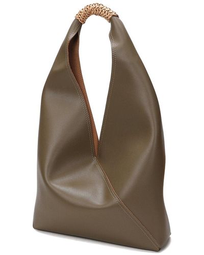 Tiffany & Fred Smooth Leather Shoulder Bag - Brown