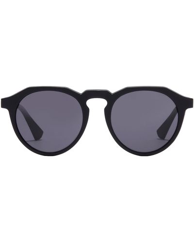 Hawkers Warwick Hwra21bbtp Bbtp Round Polarized Sunglasses - Black
