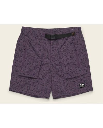 Howler Brothers Pedernales Packable Shorts - Purple