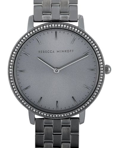 Rebecca Minkoff Major Gray Ion-plated Watch 2200350