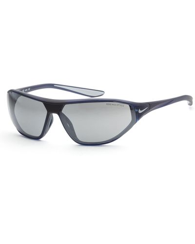 Nike 65 Mm Blue Sunglasses Dq0803-410 - Gray