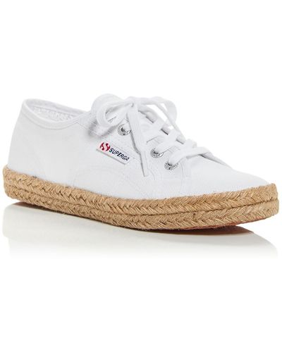 Superga 2750 Rope Canvas Lifestyle Casual And Fashion Sneakers - White