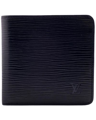 Louis Vuitton Marco Leather Wallet (pre-owned) - Blue