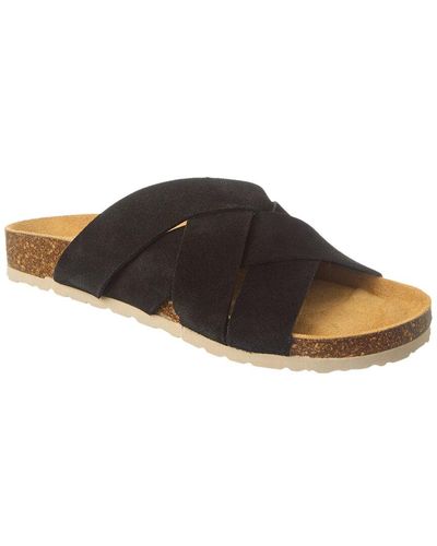 INTENTIONALLY ______ Mighty Suede Sandal - Brown