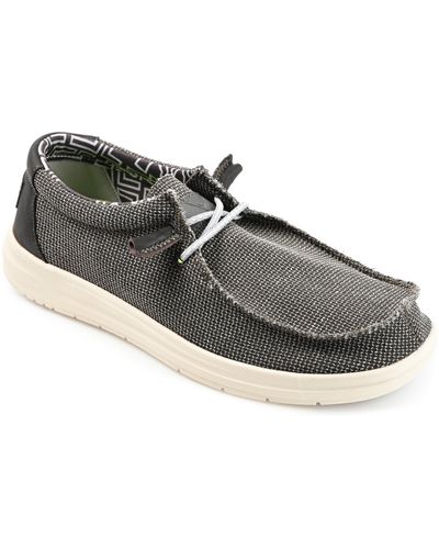 Vance Co. Moore Casual Slip-on Sneaker - Gray