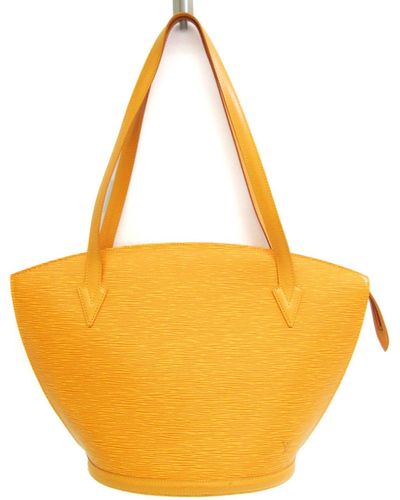 yellow lv bag