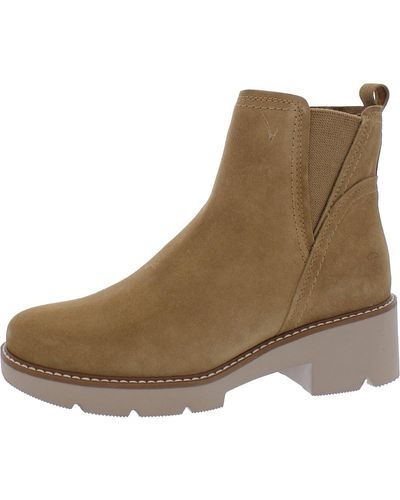 Naturalizer Darry-bootie Lug Sole Booties - Brown