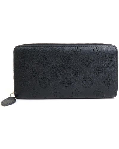 Louis Vuitton Portefeuille Zippy Leather Wallet (pre-owned) - Black