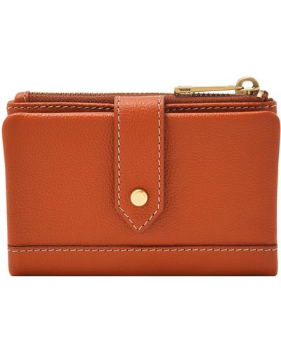 Fossil Lainie Leather Multifunction - Orange