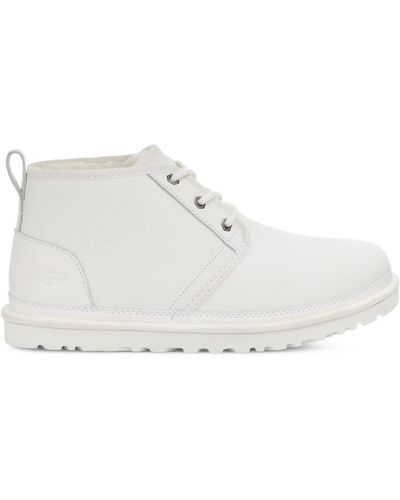 UGG Neumel Leather Chukka Boot - White