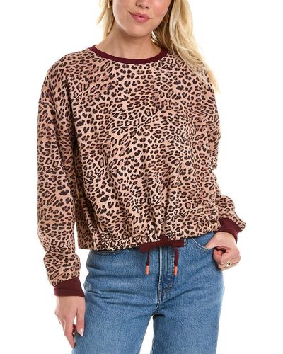 The Upside Leopard Jane Crew - Red