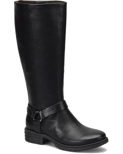 b.ø.c. Round Toe Lifestyle Mid-calf Boots - Black