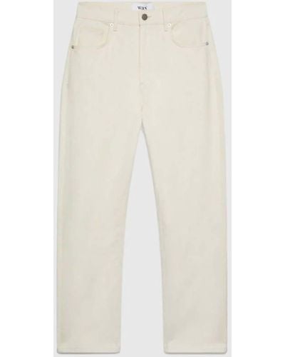 Wax London Loose Fit Jeans - White