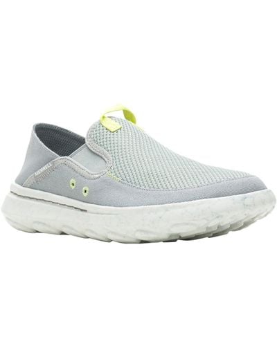Merrell Hut Moc 2 Sport Mesh Slip On Casual And Fashion Sneakers - White