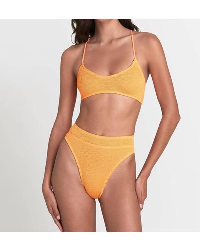 Bondeye Savannah Brief Eco Bikini Bottom - Orange