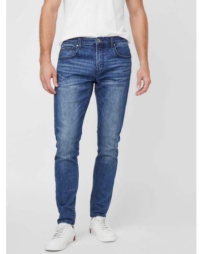 Guess Factory Avalon Modern Skinny Jeans - Blue