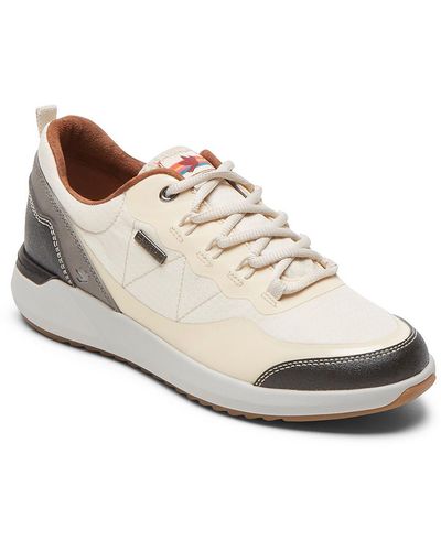 Cobb Hill Skylar Lace-up Waterproof Casual And Fashion Sneakers - White