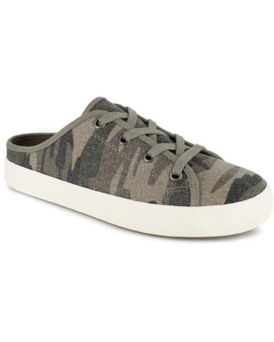 Splendid Arianna Canvas Slip-on Casual And Fashion Sneakers - Gray