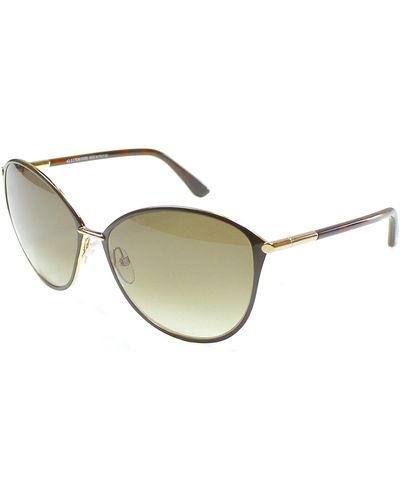 Tom Ford Penelope Tf 320 28f Cat-eye Sunglasses - Metallic