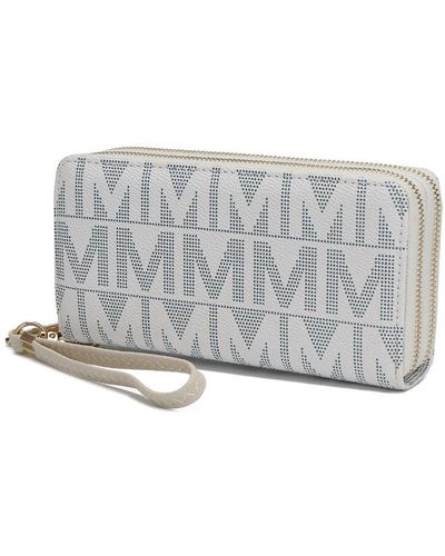 MKF Collection by Mia K Danielle Milan M Signature Wallet Wristlet - Red