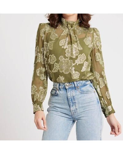 MILLE Charlotte Top - Green