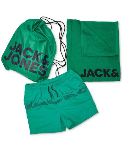 Jack & Jones Boardshorts Beachwear Swim Trunks - White