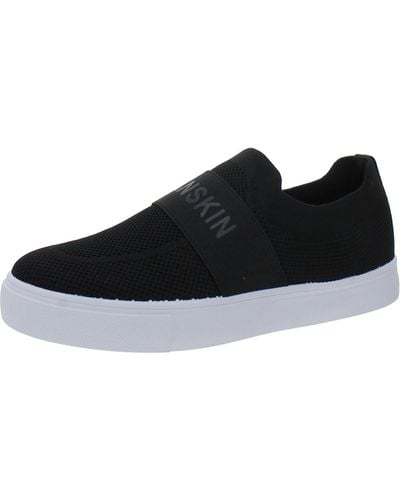 Danskin Swift Slip On Lifestyle Casual And Fashion Sneakers - Black