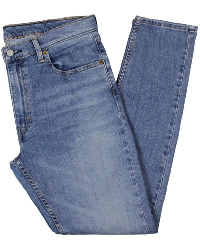 Levi's Mid-rise Tapered Skinny Jeans - Blue