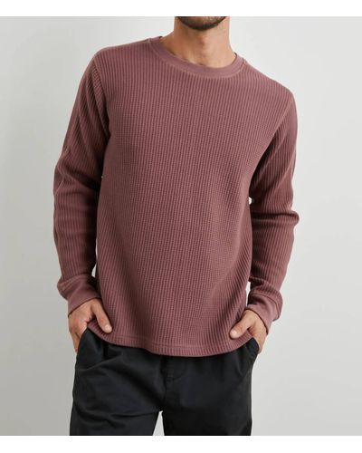 Rails Wade Thermal Sweater - Purple