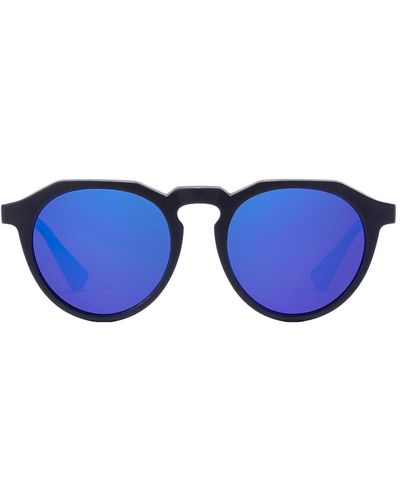 Hawkers Warwick Hwra21bltp Bltp Round Polarized Sunglasses - Blue