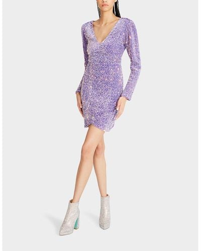 Betsey Johnson Liah Mini Dress - Purple