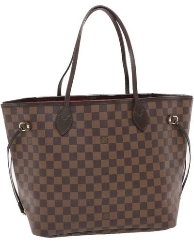 Pre-owned ENGRAVED Louis Vuitton Neverfull MM