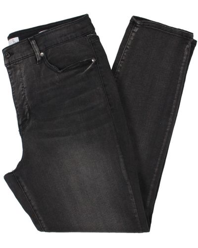 Sam Edelman Denim High Rise Skinny Jeans - Black