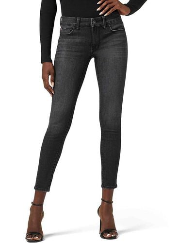 Hudson Jeans Krista Low Rise Ankle Skinny Jeans - Black