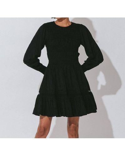 Cleobella Daniella Mini Dress - Black