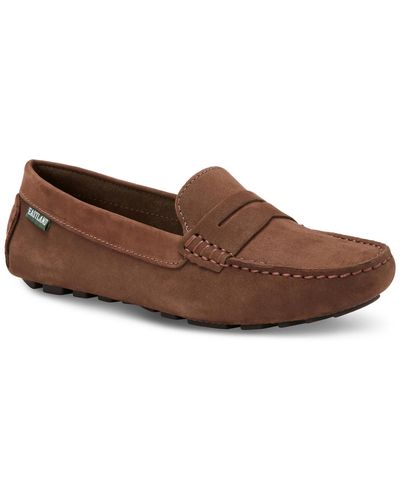 Eastland Patricia Padded Insole Slip On Penny Loafers - Brown