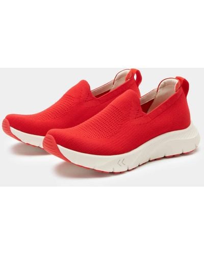 Alegria Waze Ultra-lightweight Athletic Sneaker - Red
