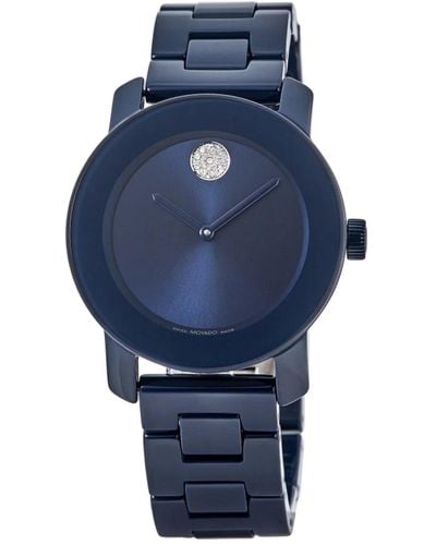 Movado Bold Dial Watch - Blue