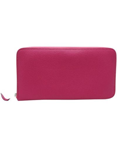 Hermès Azap Leather Wallet (pre-owned) - Purple