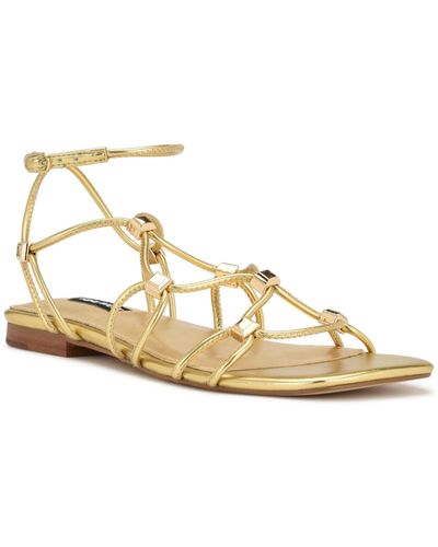 Nine west lynneah slide best sale sandals