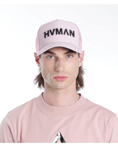 HVMAN Mesh Trucker Cap - Pink