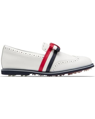 G/FORE Ribbon Brouge Cruise Golf Shoes - White