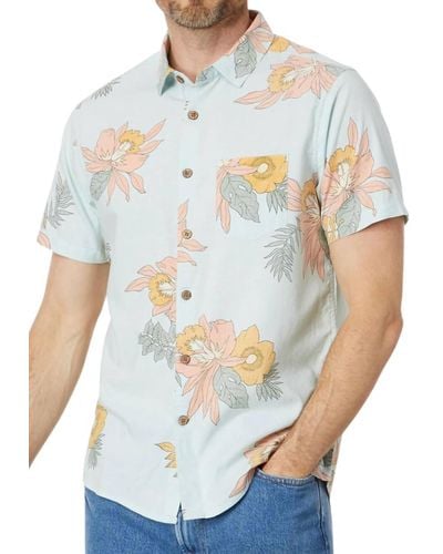 Vissla Aloha Amigo Short Sleeve Top - White