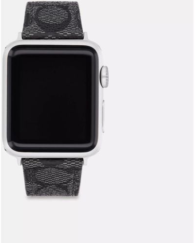 COACH Apple Watch Strap - Black