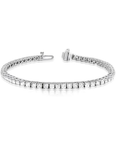Diana M. Jewels 4.75 Carat Diamond Tennis Bracelet in Black Lyst