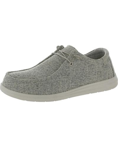 Dockers Laceless Knit Loafers - Gray