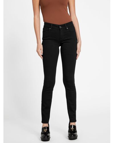 Guess Factory Eco Sienna Curvy Skinny Jeans - Black